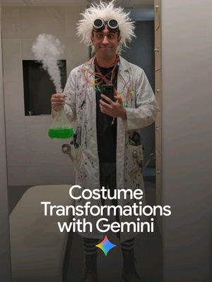 Get ready for spooky season with a little help from Gemini 👻✨ #GoogleGemini #NanoBanana Just snap a selfie and ask: "reimagine this person wearing a __ Halloween costume"
