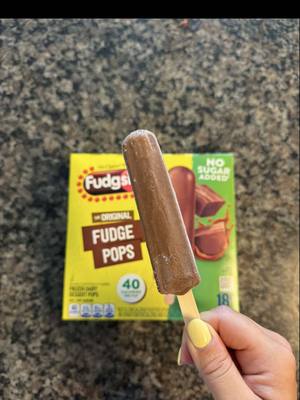 The kids are out the door, so the Fudge Pops are out of the freezer 📚🎒 ✏️   #Popsicle #FirstDayofSchool #BacktoSchool #RelatableMom
