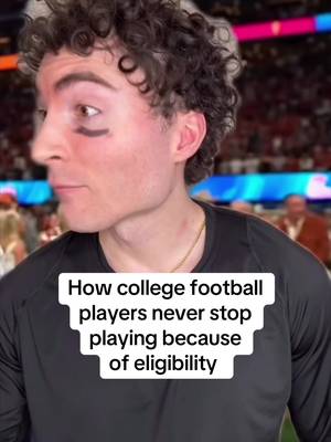 There’s always a guy out there that’s basically 30 with a kid 😂 #CollegeFootball #football #collegeathlete  