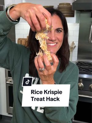 Take notes, because this Rice Krispie Treat Hack is one you don't wanna miss! 📝 Once you make them this way, the days of standing over the stovetop are over!  🔗 For more on this hack, head to the link in the @allrecipes bio! ✨ Inspo: @/sweettea_and_sprinkles on IG 🧑‍🍳: @NicoleMcLaughlin  #ricekrispies #ricekrispietreats #easydesserts #dessert #dessertideas #bakinghack