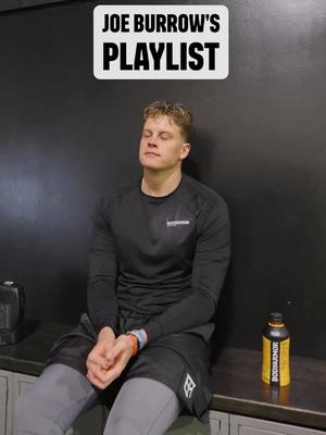 You asked, we delivered: Joe's Playlist 🎵 🎧 @Joe Burrow #joeyb #joeburrow #football #footballtiktok #fyp 