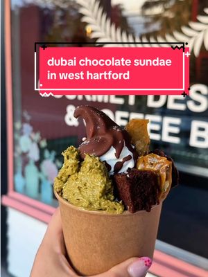 this weekend only ‼️ at @TasteBySpellbound’s west hartford location  Open Friday & Saturday 10am - 7pm  #ctbucketlist #tastebyspellbound #dubaichocolate #cticecream #westhartford  