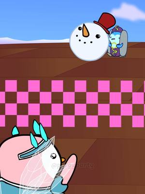 Bro’s cooked 😈 Ever pulled this move in Pudgy Party?  Follow @purgyparty and download our new battle royale mobile game!  #pudgyparty #purgyparty #pudgypenguins #purgypengoon #cartoon 