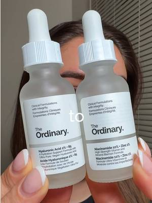 if you’ve got blemish prone and oily skin LISTEN UP 👂 #theordinary #hyaluronicacid #niacinamide #blemishproneskin #skincare 