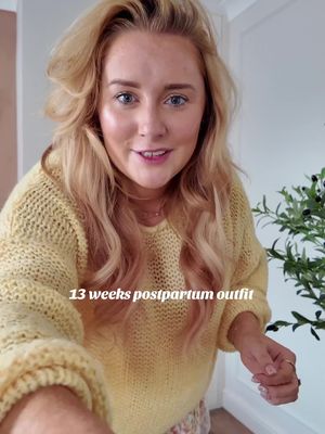 super easy, comfy postpartum outfit for this weather that can’t make up its bloody mind (One I forgot to post from a few weeks ago but am still wearing on repeat) All linked on my LTK #postpartum #newmum #postpartumbody #csectionmom 