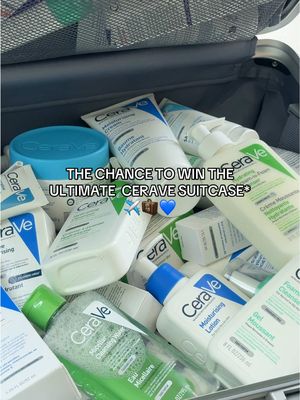 🏆 COMPETITION TIME 🏆 it’s your chance to WIN THE ULTIMATE CERAVE SUITCASE* packed with all your skincare essentials so you can glow wherever you go ✈️🌍 how to enter? 💙 follow @ceraveuki on TT & IG 💙 like the competition post on TT & IG 💙 tag 2 besties who deserve healthy-looking skin & let us know your dream holiday destination in the comments below 💙 BONUS entry! share this post to your stories & tag @ceraveuki  good luck besties! #cerave #competition  *UK & ROI residents, 18+. Entries open 12:00 05/09/25 until 15:00 13/09/2025. To enter: 1. Follow @ceraveUKI on TikTok & Instagram. 2. Like this competition post on TikTok & Instagram. 3. Tag 2 besties who deserve healthy-looking skin in the comments and tell us what your dream holiday destination is. Bonus Entry: Share this post to your stories and tag @ceraveuki. Please make sure that you are following @CeraVeUKI on TikTok & Instagram. Prize: A suitcase containing the following full sized CeraVe products from cerave.co.uk: 3X Hydrating Hyaluronic Acid Serum (30ml), 3x Moisturising Cream Pot (340g), 3X Moisturising Cream Tube (177ml), 1X Moisturising Cream Refill (473ml), 3X Intensive Moisturising Lotion (236ml), 3X Moisturising Lotion (236ml), 1X Hydrating Cleanser Refill (473ml), 3X Hydrating Cleanser (236ml), 3X Advanced Repair Ointment (50ml), 3X AM Facial Moisturising Lotion SPF 50 (52ml), 3X Skin Renewing Eye Cream (15ml), 3X Skin Renewing Vitamin C Serum (30ml), 3X Hydrating Foaming Oil Cleanser (236ml), 3X Blemish Control Cleanser (236ml), 3X Resurfacing Retinol Serum (30ml), 3X Air Foam Cleanser (148ml), 3X SA Smoothing Cleanser (236ml), 3X SA Smoothing Cream Pot (340g). All products are subject to availability. Full T&Cs: https://www.cerave.co.uk/en-gb/terms-and-conditions. Promoter: CeraVe, a trading division of L'Oréal (U.K.) Limited, Gateway Central, White City Place, 187 Wood Lane, London, W12 7SA.