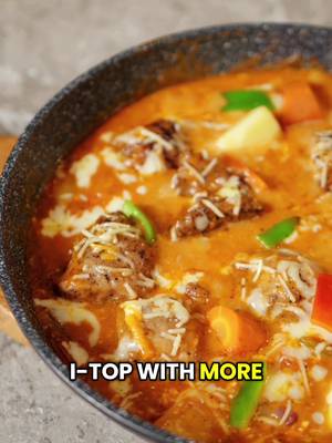 Creamy, cheesy, and loaded with linamnam — this 4-Cheese Caldereta hits different with Tip-Top Chicken. Try this recipe! #TipTopPH #FoodTok #yummy #simplerecipe #caldereta  @WIN 