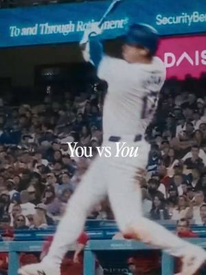 You are your only rival. And your greatest weapon. #ShoheiOhtani  #YouVsYou #MLB  #Mindset     #Motivation    #Inspiration      #IKONICK 