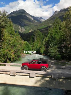 #AD This is the world’s best ski resort but I came here during the summer instead with my Ford BroncoⓇ. It’s got some of the most beautiful lakes, world-renowned mountain biking trails, and incredible waterfalls that were easy to access with the Ford Bronco’s G.O.A.T. Modes™, advanced 4x4 and all-terrain tires. Whistler also has the most perfect village to walk through, and to get here, you get to drive on one of the most scenic highways in the world! Tag a friend you want to go here with!     #TeamFordCanada @fordcanada 