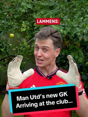 WHO EVEN is Man Utd’s NEW GOALKEEPER?! 😳👀🤣 #manutd #lammens #onana #football #footballfunny