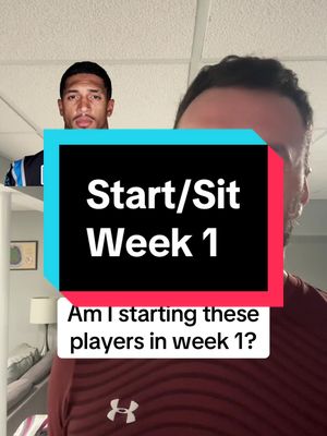 Are you starting these players in week 1? #fantasyfootball #fantasyfootballtips #fantasyfootballadvice #nflfantasy #raiderswalterpicks 