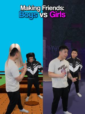 How Boys And Girls Make Friends..