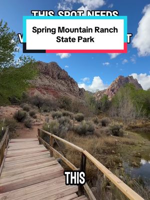Prairie vibes, mountain air, and a dose of Vegas history at #SpringMountainRanch State Park 🌿⛰️ #Vegas #LasVegas #VegasOutdoors #ThingsToDoInVegas