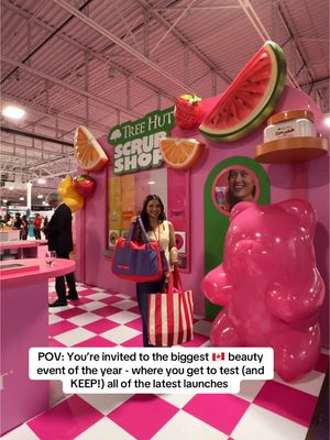 Pinch me moment ✨ Got invited to the biggest beauty event of the year with @Shoppers Drug Mart where we got to test (& KEEP) all of the latest launches 💄 #ShoppersBeauty #BeautyEvent #MakeupLovers #BeautyCommunity #BeautyTok #shoppersbeautyplusevent 