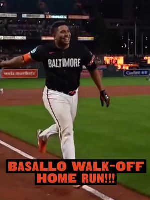 SAMUEL BASALLO’S FIRST CAMDEN YARDS HOME RUN IS A WALK-OFF!!! #orioles #walkoffhomerun #MLB #samuelbasallo 