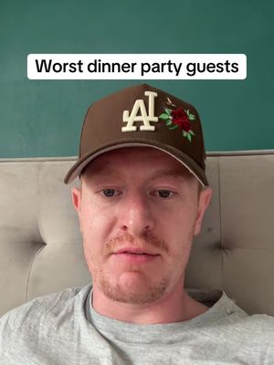 Bad dinner party guests #fyp #comedy #top5 #lists #xybca 