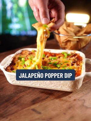 Jalapeño Popper Dip 🤤🏈  The perfect recipe for game day and now you never need to miss a play again by smoking inside with @GE Profile indoor smoker! 🔥   8 oz cream cheese softened ½ cup mayonnaise 1½ cups shredded cheddar cheese  1½ cups shredded Monterey Jack ¾ cup diced jalapeno peppers ½ tsp garlic powder ½ tsp onion powder 6 pieces cooked bacon crumbled #ad #geprofile #jalapenopopper #gameday