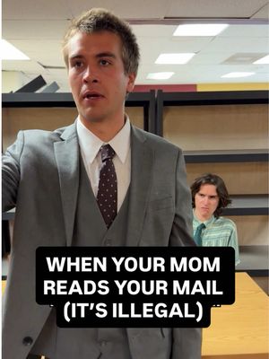know your rights. sue your mom @Luke Burke #americanhighshorts #mail #letter #acceptance #jury