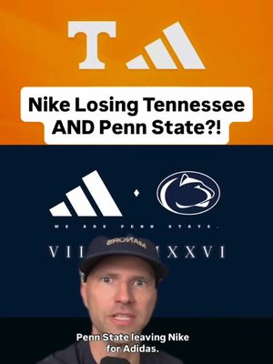 Nike’s losing Tennessee AND Penn State?! What’s happening? Let me break down the college sports apparel contract merry go round for you… LMK if you want part 2 on South Carolina!  #cfb #ncaafootball #sportsmarketing 