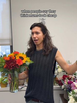 Like… grow up… #urbanstems #mums #flowertok