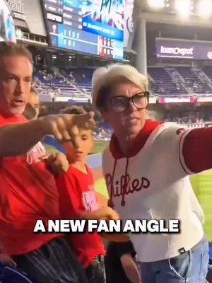 Insane work by her 😭 #MLB #baseball #fyp 