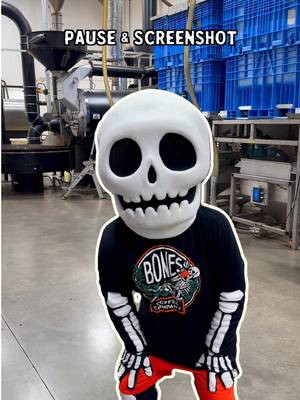 I bet you hit it 👀 show it down here! #BonesCoffee #FlavoredCoffee 