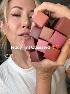 They’re actually so stunning 🧸❤️@Maybelline NY #maybellinepartner #maybellineteddytint #newshadesmaybellineteddytint #trending 
