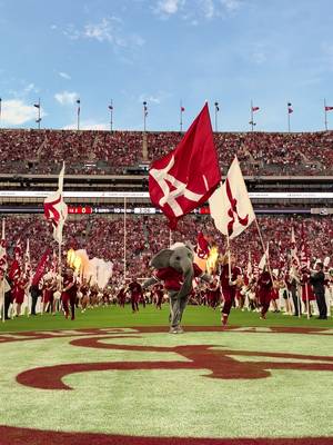 Rollin’ on in!!!🐘❤️‍🔥 @Alabama Football  #rolltide #alabamafootball #CollegeFootball #alabama #fyp 