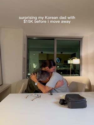 recently my dad has been apologizing to me a lot. he feels guilty, believing he doesn’t deserve the support i’m giving him. but this is only the beginning. as a son, i feel it is my responsibility to give back, not out of duty but out of love. no matter what i spend money on, this is the one thing i will never regret. kindness goes a long way so show grace and have the hard conversations. you won’t always have the chance. follow for part 2 ❤️