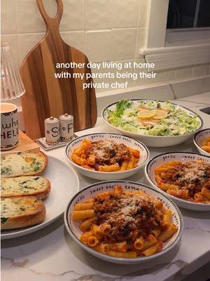 A cozy video for this rainy Sunday 🍆 ☔️ recipe will be live on my Substack tomorrow ❤️ #eggplantpasta #glutenfree #cookingasmr #garlicbread #glutenfreefood 