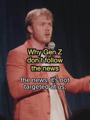 Full special ‘Aura Farmer’ out now on YouTube. (Why Gen Z don’t follow the news.) #standupcomedy 