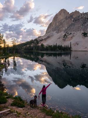 THE MOST BREATHTAKING HIKE IN 📌 IDAHO  . 🔖 Save for the next time you are craving an outdoor adventure that will blow you away! I’m talking about the most gorgeous mountains, alpine lakes, and views for miles!  . ➡️ Send to a friend, a family member, your favorite backpacking pal who’d love to spend a couple days camping and exploring all this area has to offer!  . ✅ Follow @mckenzieinmotion for all your Idaho Bucket Lists, Fabulous Food Features, Unique Stays & Adventure Getaways!  . 📌 Sawtooth Mountains . 📍 Stanley, Idaho  . 💥 This trail can be broken up into day trips or one long trail run if you are able to tackle 20+ miles and a mountain pass in a day!  . 🥾 20 mile loop trail that can be hiked in either direction. You get to pick which way you’d like to go! You honestly can’t go wrong!  . 💦 So many clear alpine lakes along the way! I have challenged myself to go in every single one & it was phenomenal. There is nothing like a swim in these chilly, snow runoff lakes.  . ⛺️ We did 3 days 2 nights which was perfect! It allowed us to keep a good pace but also stop and swim, snack, and just take in the views whenever we wanted!  . 🌄 The sunrises and sunsets were unbelievable and left us feeling in awe of our surroundings! There is something so special about witnessing such beauty!  . 🐶 I took Finley with me & it was wonderful to have him by our side and sniffling in our 2 person tent! Dogs must be on leash during certain times of year be sure to check the rules before hitting the trail.  . 🏔️ If you can sneak one more hiking, backpacking trip in this season, I highly recommend you do this one! It was the highlight of my summer and no doubt in my mind it will be yours too!  . 💕 Idaho Mountains hold a special place in my heart and there is something so amazing about hiking yourself up to these sacred spaces & witnesses such natural beauty!  . ⁉️ Have you had the chance to hike in the Sawtooths yet?!  . . . . . Idaho, Idaho Mountains, Sawtooths, Backpacking, Women Who Backpack, Outdoor Adventures, Mountains, Travel Idaho, Idaho Explored, This Is Idaho  . . . . . #visitidaho #sawtoothmountains #backpackingadventures #womenwhohike #idahoexplored 