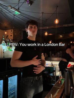 I am a sympathetic ear #fyp #bartender #london #pov 
