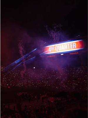 it can’t be defined…only experienced  #CollegeFootball #swagsurf #4thquarter #auburnfootball 