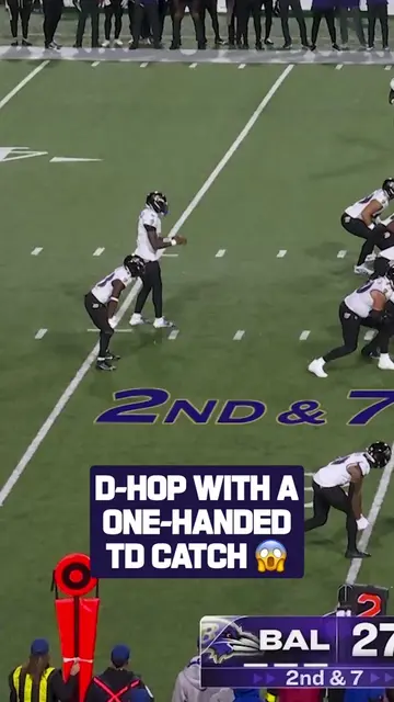 d-hop down there somewhere 😎 #deandrehopkins #baltimore #ravens