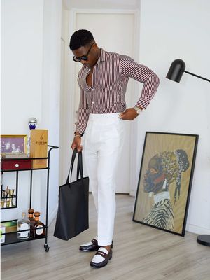 Monday business casual Uniform- what’s your take on this combo?  #grwm #menstyle #casualoutfits #summeroutfit #foryou 