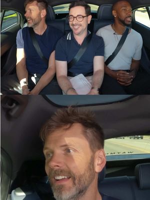 Next stop, Gordon’s kitchen. 💯👨‍🍳 Catch @Joel McHale and @jaypharoah on Driven! Watch the full episode on YouTube. #JayPharoah #JoelMcHale #GordonRamsay #Waymo #AutonomousDriving @Andrew Freund @Gordon Ramsay 