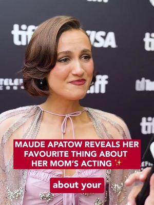it's gotta feel surreal directing your literal mother in a film - but at least with Maude Apatow and Leslie Mann - you know it'll be a great performance! #maudeapatow #lesliemann #tiff25 #tiff #poeticlicense @Shannon Burns 