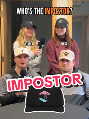 Who’s the Impostor? 🥸 ft. the Waggle Sunset Sauna hat #getyourwaggleon 