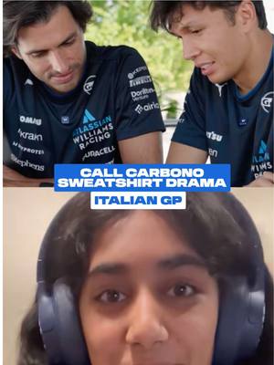 "I think Carlos will be good at this" 😂 Ever needed advice from Alex and Carlos, well here you go - tap the link in bio to watch Call Carbono 📞 #f1 #f1tiktok 