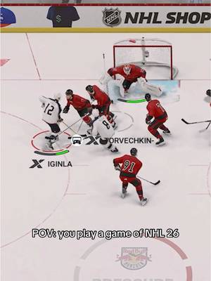 POV: you play a game of NHL 26 🛎️