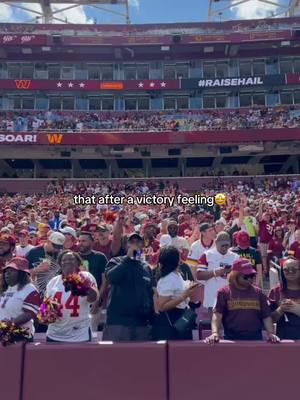 Still not over the win on Sunday!! @Washington Commanders #football #NFL 