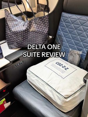 Delta One Business Class Suite on a Airbus A330-900neo from Amsterdam to Atlanta, GA ✈️🌎 @delta  #deltaone #deltaonesuites #businessclass #airbusa330 #airplane 