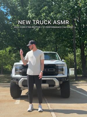 New truck ASMR #asmr #asmrsounds #fordraptor #ford #truck  @Ford Motor Company 