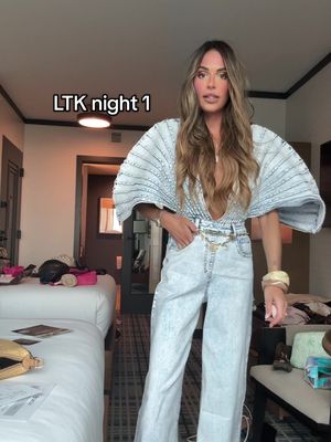 Sloppy room but outfit slayT first night of LTK