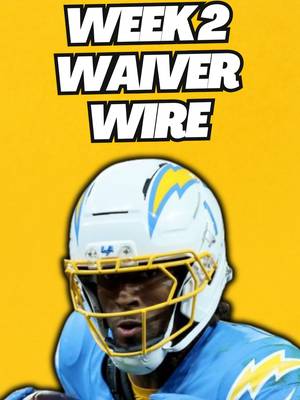 Week 2 MUST ADD Waiver Wire Pickups #fantasyfootball #nfl #fyp #Week2 #Waivers #waiverwire #mustadd #waiverwirepickups #quentinjohnston #bhayshultuten