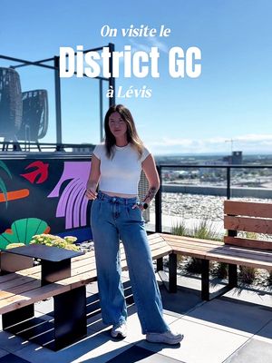 Visite le District GC avec nous! Des appartements parfaits au centre-ville de Lévis pour les jeunes professionnels ✨🏖️🖼️ Visite logisco.com/districtgc pour les détails 💙 @logiscogroupeimmo #appartement #villedelevis #projetimmobilier @Caroline et Anouka 