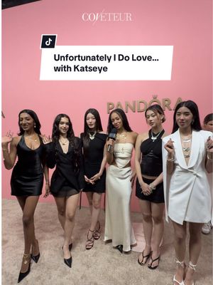 We're back with our girls @KATSEYE and this time, we’re talking guilty pleasures. From their current food fixations to their playlist must-haves, here are their “unfortunately do love…” confessions, live from @Pandora Talisman launch event.  #katseye #gnarly #nyfw #pandora #tiktokfashion 