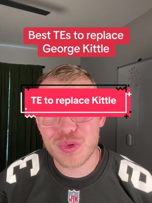 Best TEs to add to replace George Kittle for week 2 of fantasy football #fantasyfootballtips #fantasyfootballtips #fantasyfootball 