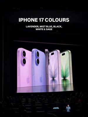 NEW COLOURS FOR THE IPHONE 17!!! 📱  #iphone17 #iphone17colours #apple